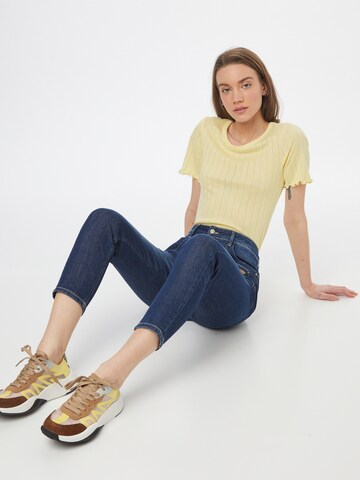 modström - Camisa 'Issy' em amarelo