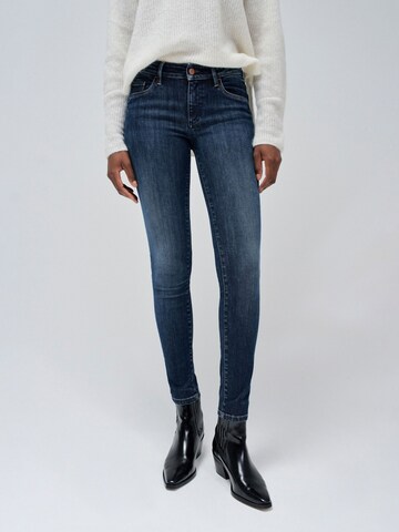 Salsa Jeans Skinny Jeans 'Wonder' in Blauw: voorkant