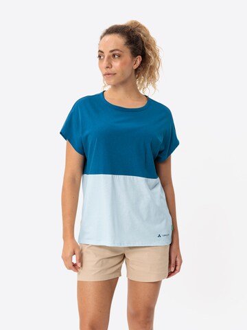 VAUDE Performance shirt 'W  Redmont T III' in Blue: front