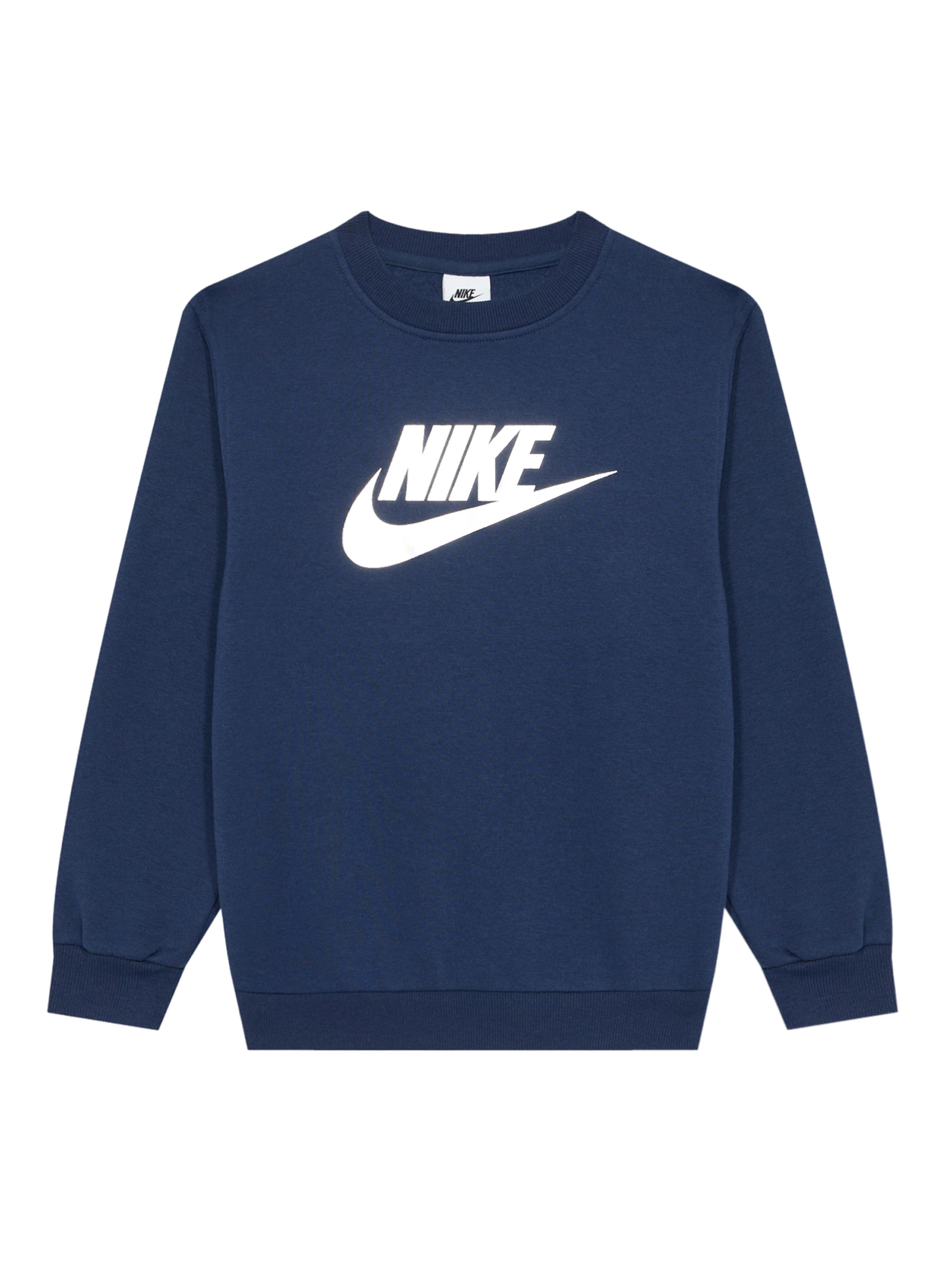 Nike Sportswear Суичър 'CLUB FLC' в синьо: отпред