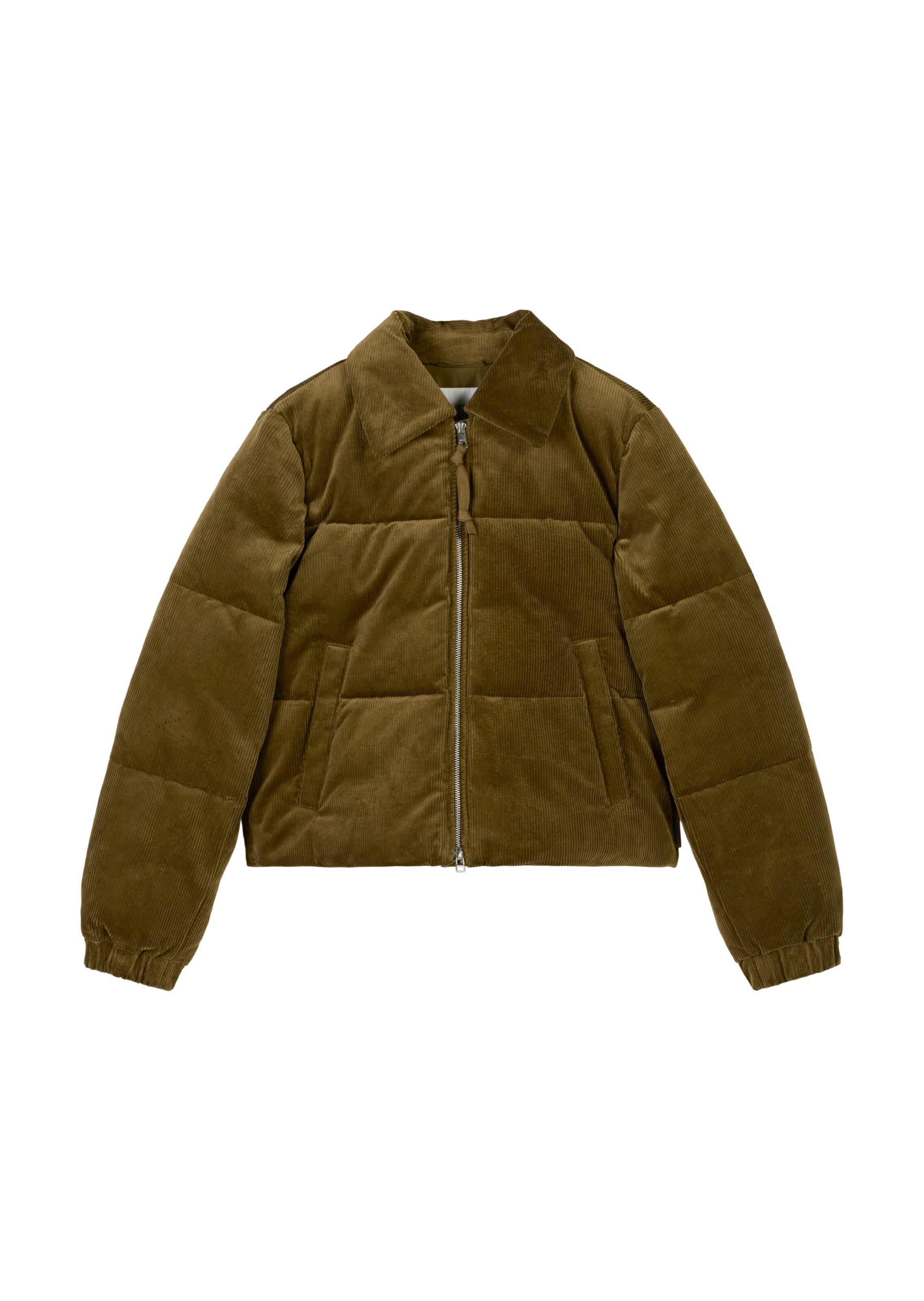 Marc O'Polo DENIM Tussenjas in Groen: voorkant