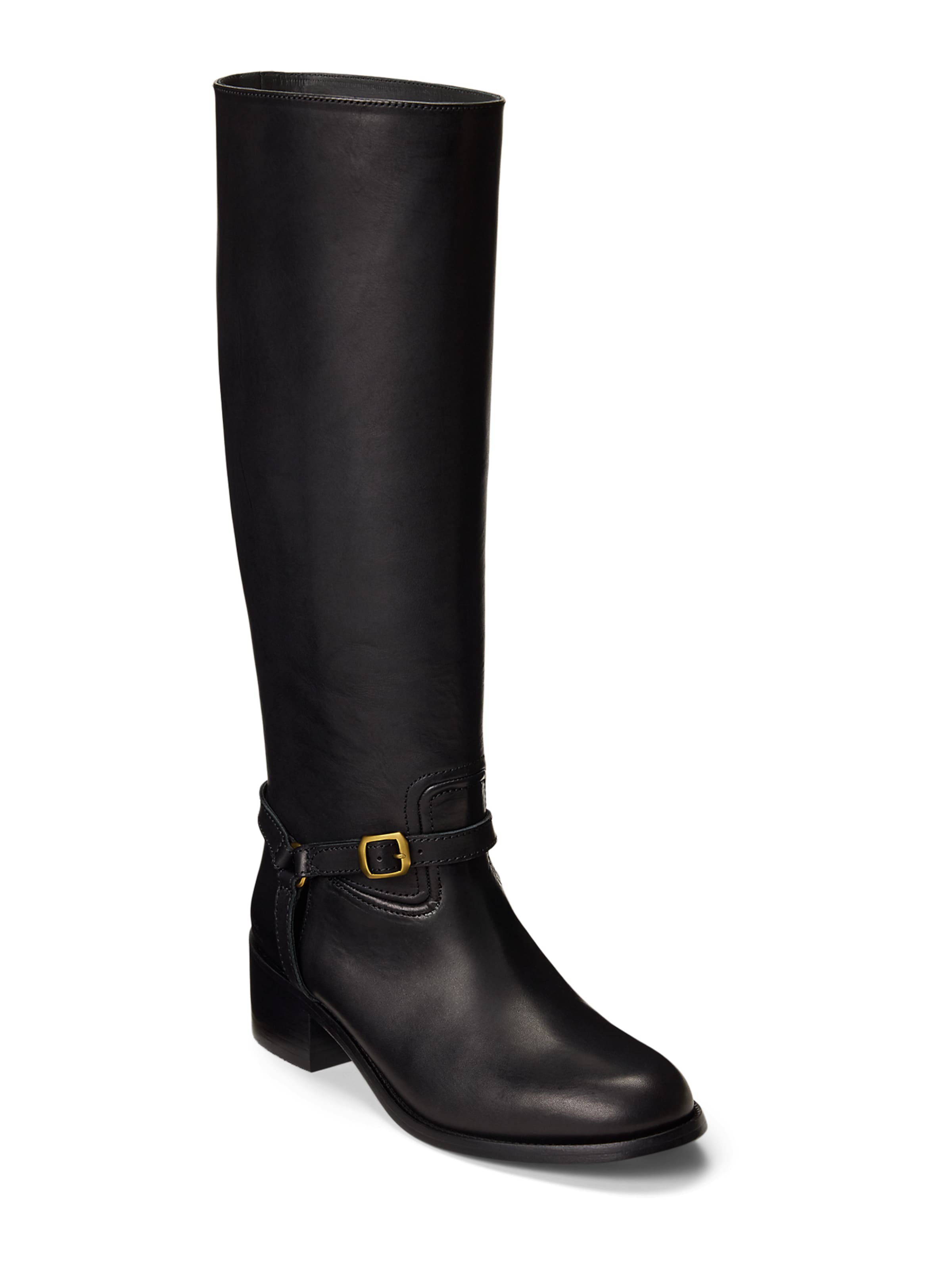 melns Polo Ralph Lauren Zābaki: no priekšpuses