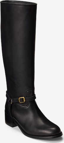 Polo Ralph Lauren Saappaat värissä musta: etupuoli