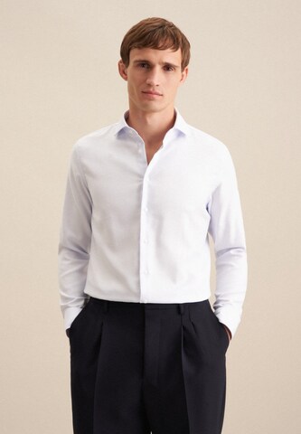SEIDENSTICKER Regular fit Business shirt in White: front