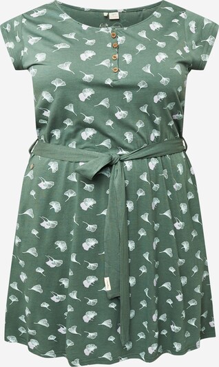 Ragwear Plus Dress 'ZEPHIE' in Green / White, Item view