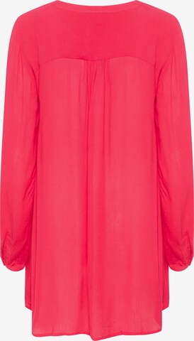 KAFFE CURVE Tunic 'Amber' in Pink