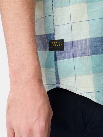 CAMEL ACTIVE Regular fit Button Up Shirt in Blue