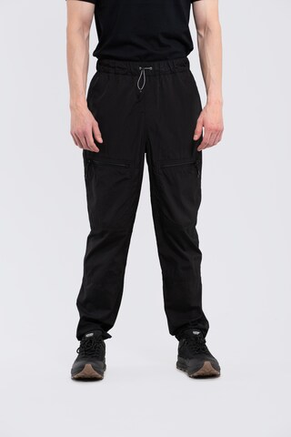 ICEPEAK Конический (Tapered) Функциональные штаны 'ATLAN' в Черный