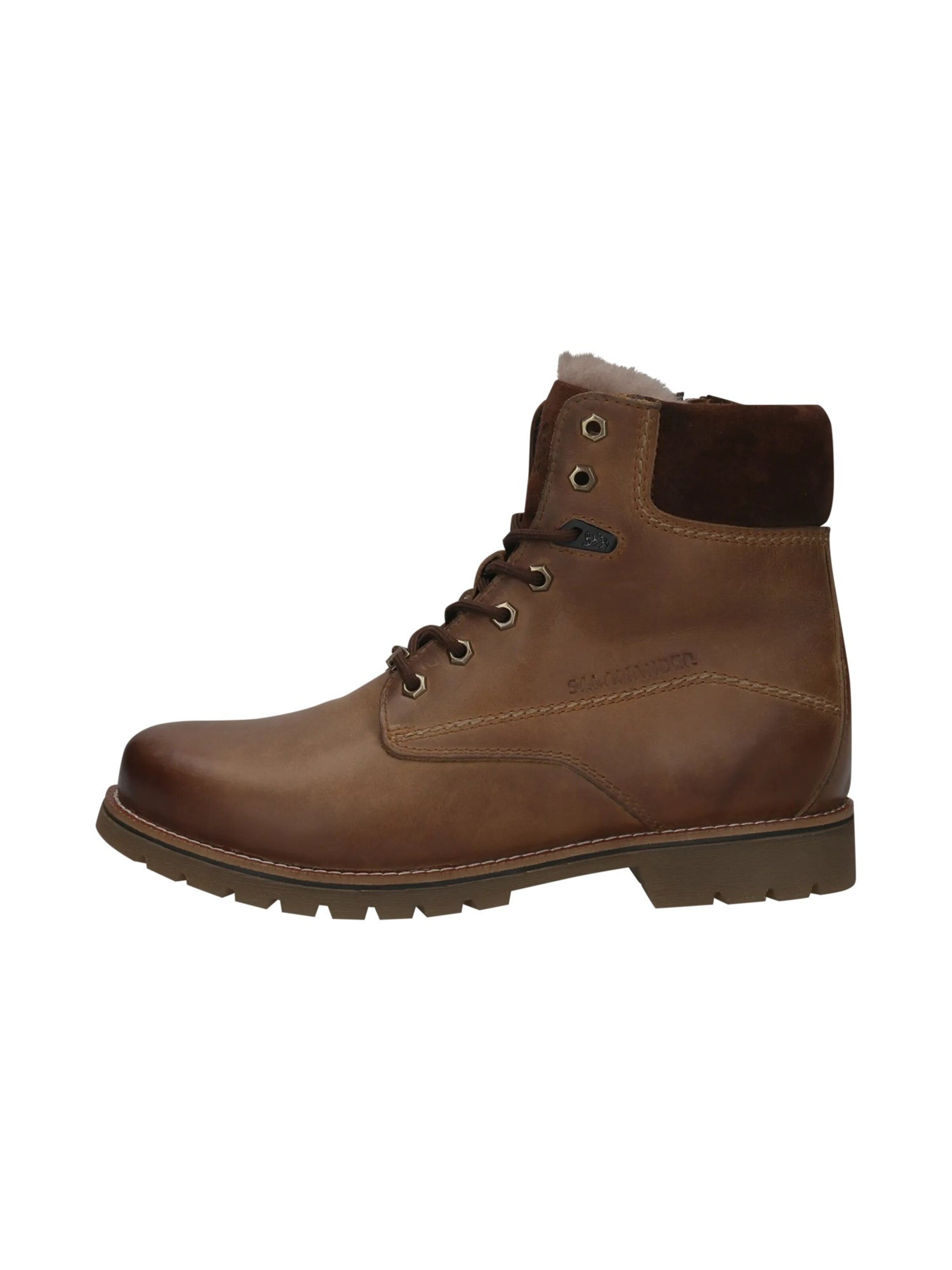 SALAMANDERČizme sa vezicama - smeđa boja