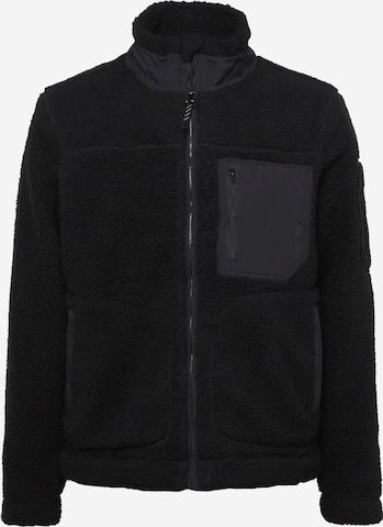 Woodbird Between-Season Jacket 'Josh' in Black: front