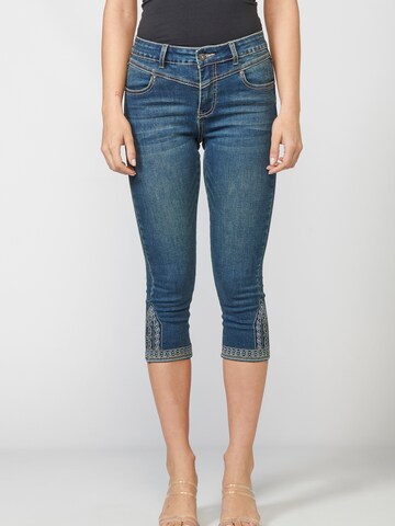 KOROSHI Regular Jeans in Blau