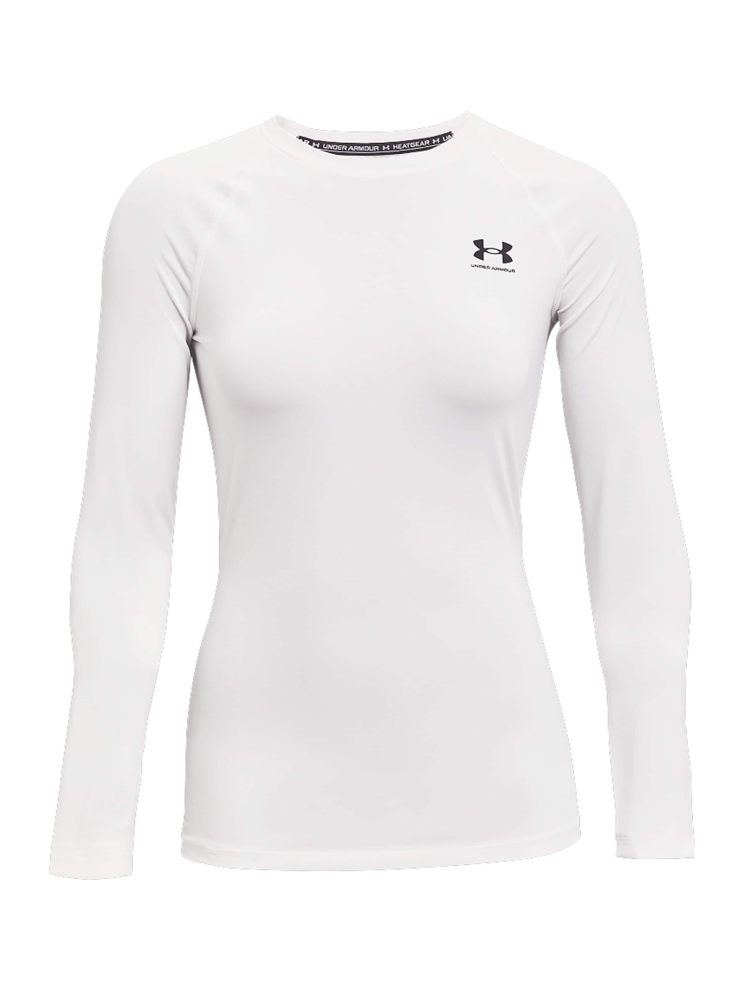 UNDER ARMOUR Funktionsshirt in schwarz / weiß, Produktansicht