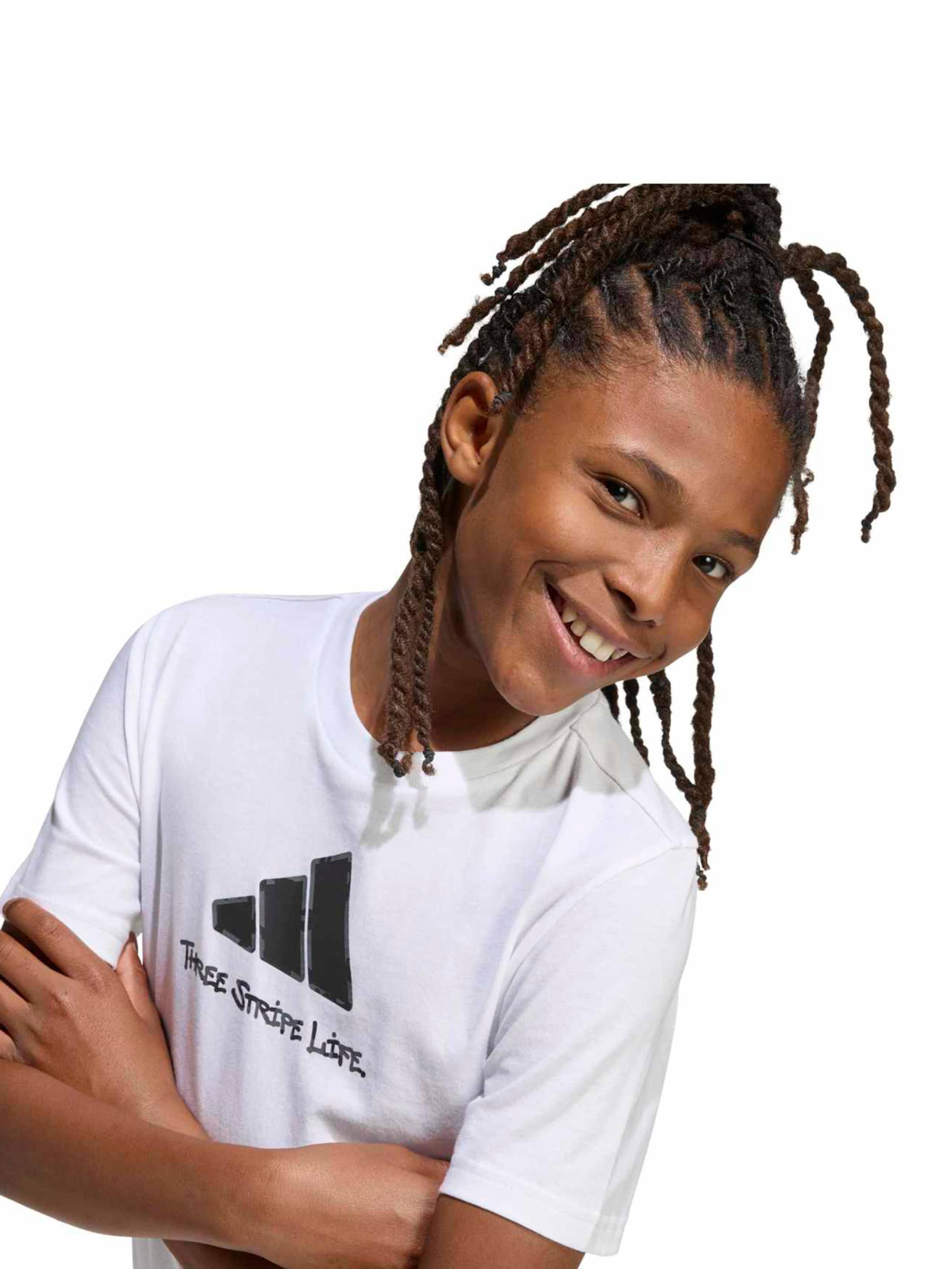 ADIDAS SPORTSWEAR - Camiseta funcional en blanco