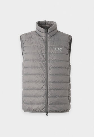 Gilet di EA7 Emporio Armani in grigio: frontale