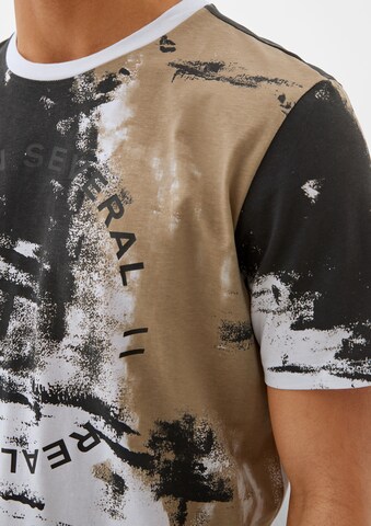 QS T-Shirt in Weiß
