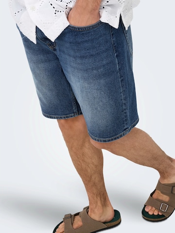 Only & Sons Regular Jeans 'ONSWEFT' in Blue