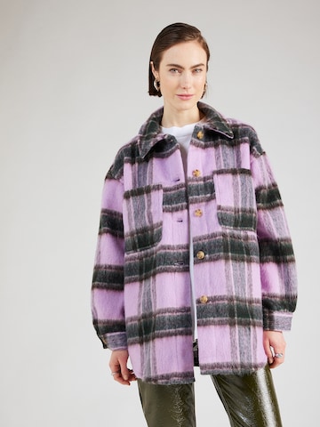 Cotton On Between-Season Jacket in Purple: front