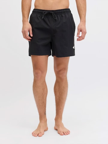 Pantaloncini da bagno 'JPSTMAUI' di JACK & JONES in nero: frontale