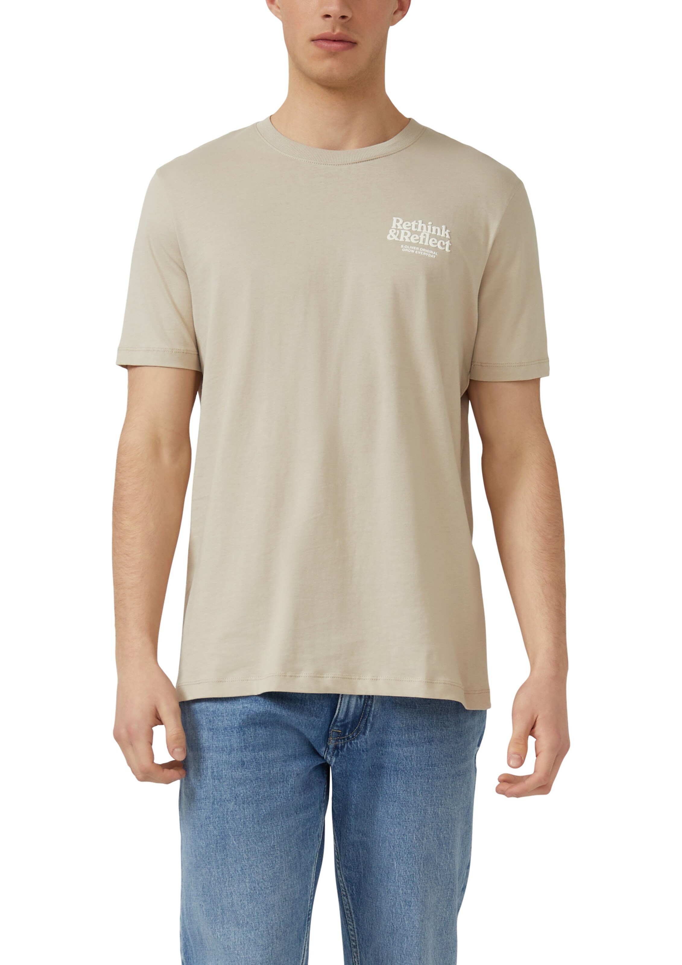 s.Oliver Shirt in Beige