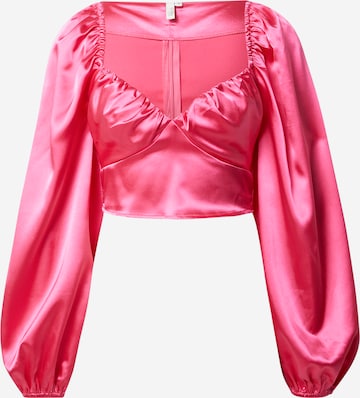 NLY by Nelly Blouse in Roze: voorkant