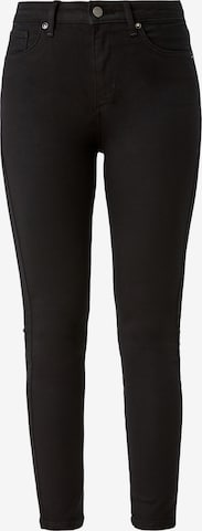 s.Oliver Skinny Jeans in Black: front