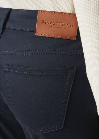 Marc O'Polo Slimfit Broek ' ALBY ' in Blauw