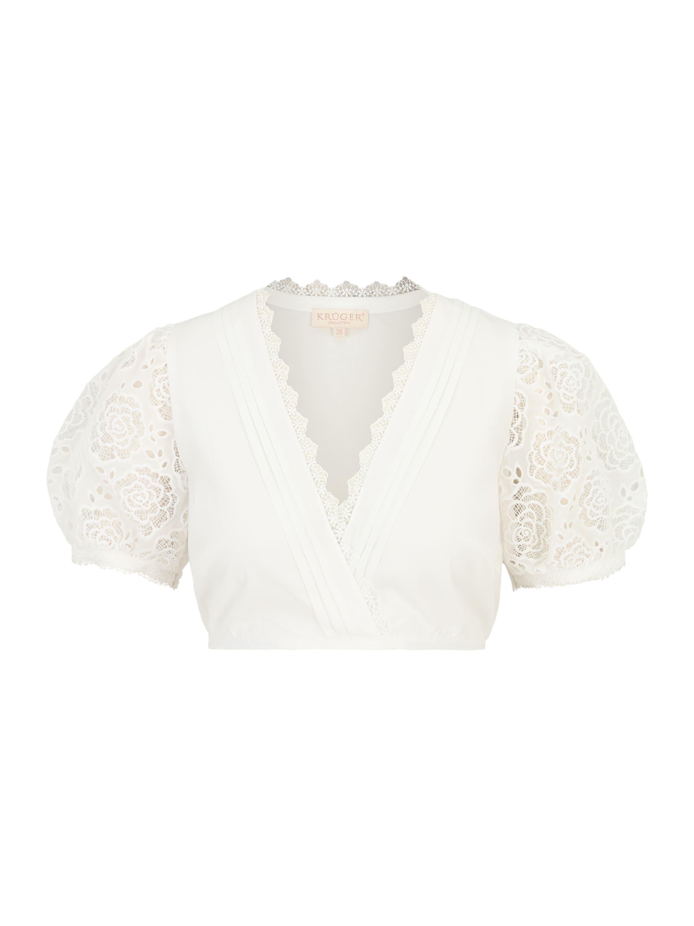 Krüger Madl Μπλούζα τοπικής ενδυμασίας σε μπεζ: μπροστά