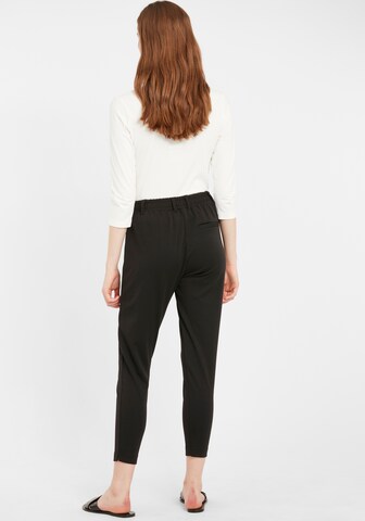 ICHI Tapered Hose 'Kate' in Schwarz