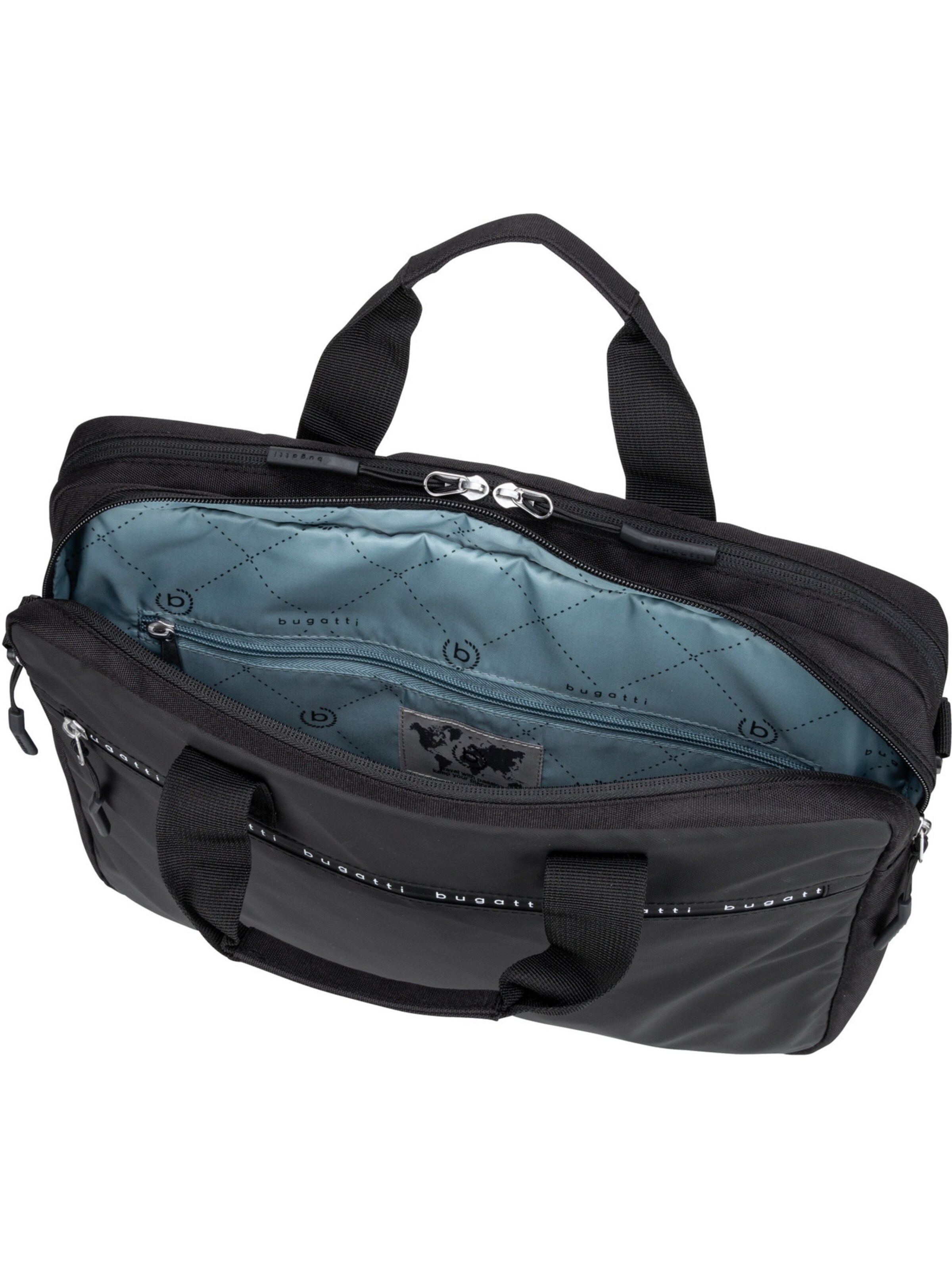 bugatti Document Bag 'Blanc DeLight' in Black