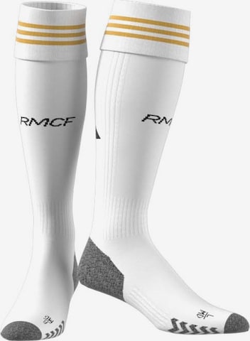 ADIDAS SPORTSWEAR Athletic Socks 'Real H So' in White: front
