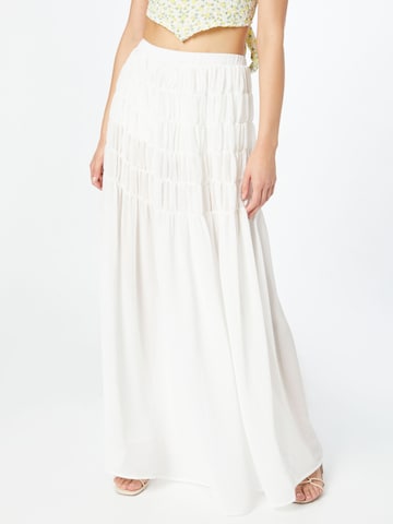 NA-KD Skirt in White: front