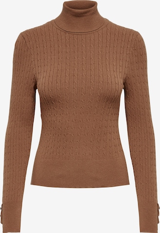 ONLY Sweater 'LORELAI' in Brown: front