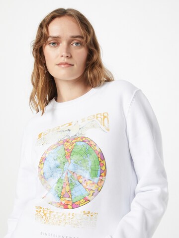 Sweat-shirt EINSTEIN & NEWTON en blanc