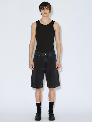 Dr. Denim Loosefit Jeans 'Omar Shorts' in Grijs