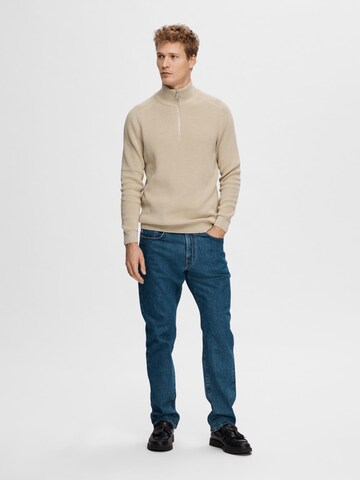 Pullover 'Own' di SELECTED HOMME in beige