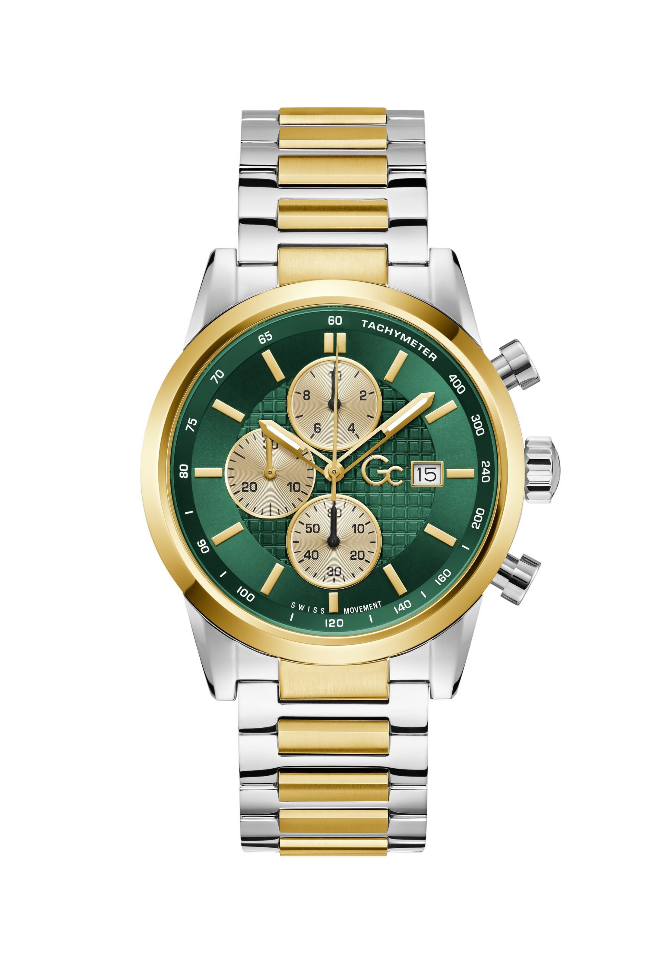 Gc Analogt ur 'Gallant' i sølv