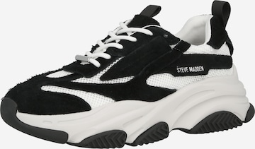 Sneaker low 'Possess-H2' de la STEVE MADDEN pe negru: față