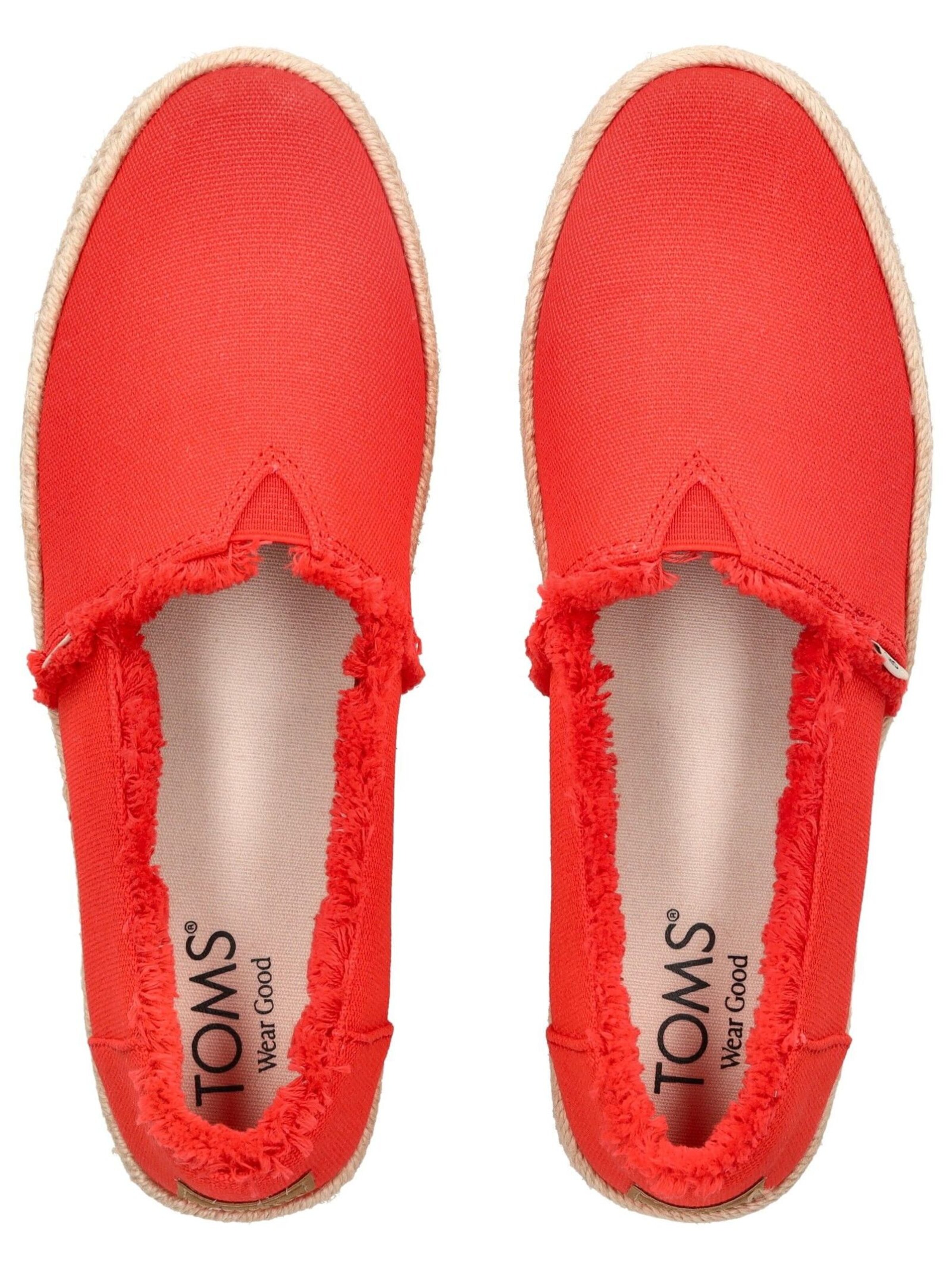 Espadrillas di TOMS in rosso