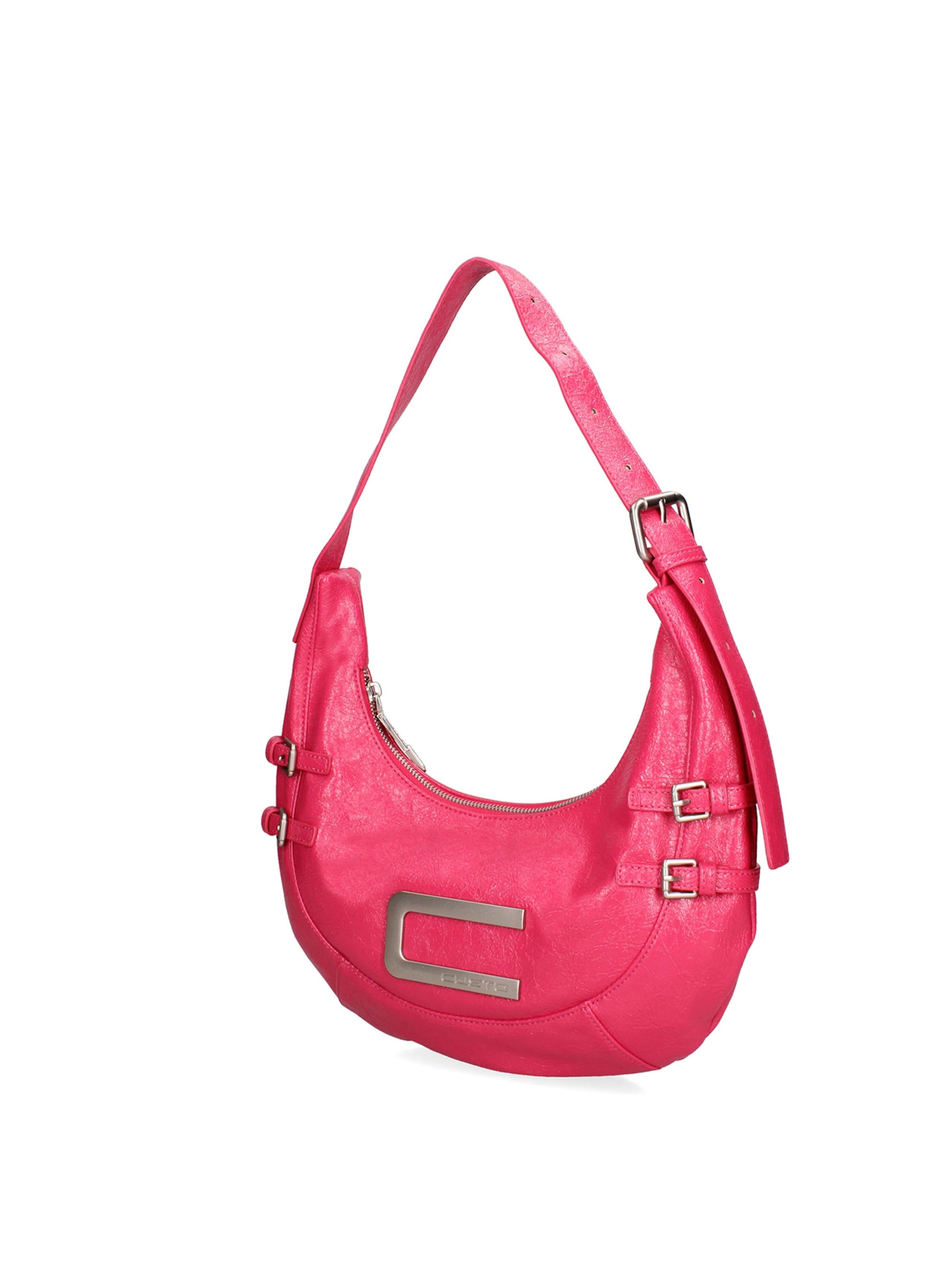 Borsa a spalla di Custo Barcelona in rosa: frontale