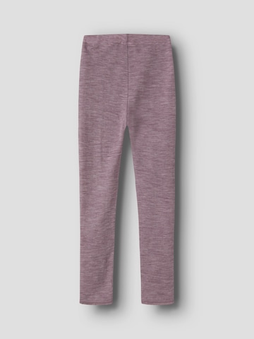 NAME IT - Skinny Leggings en lila