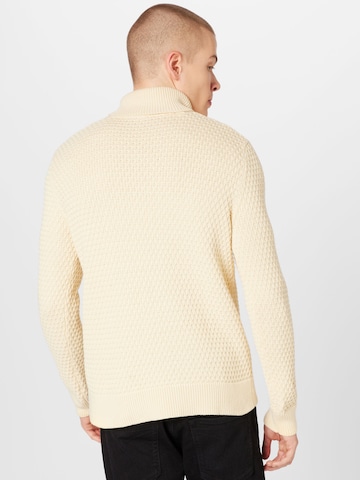 SELECTED HOMME Pullover 'REMY' in Beige