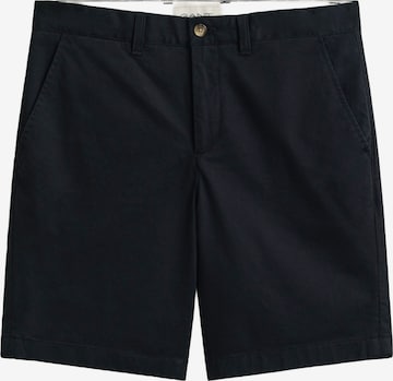 juoda GANT Standartinis „Chino“ stiliaus kelnės 'CLASSIC': priekis