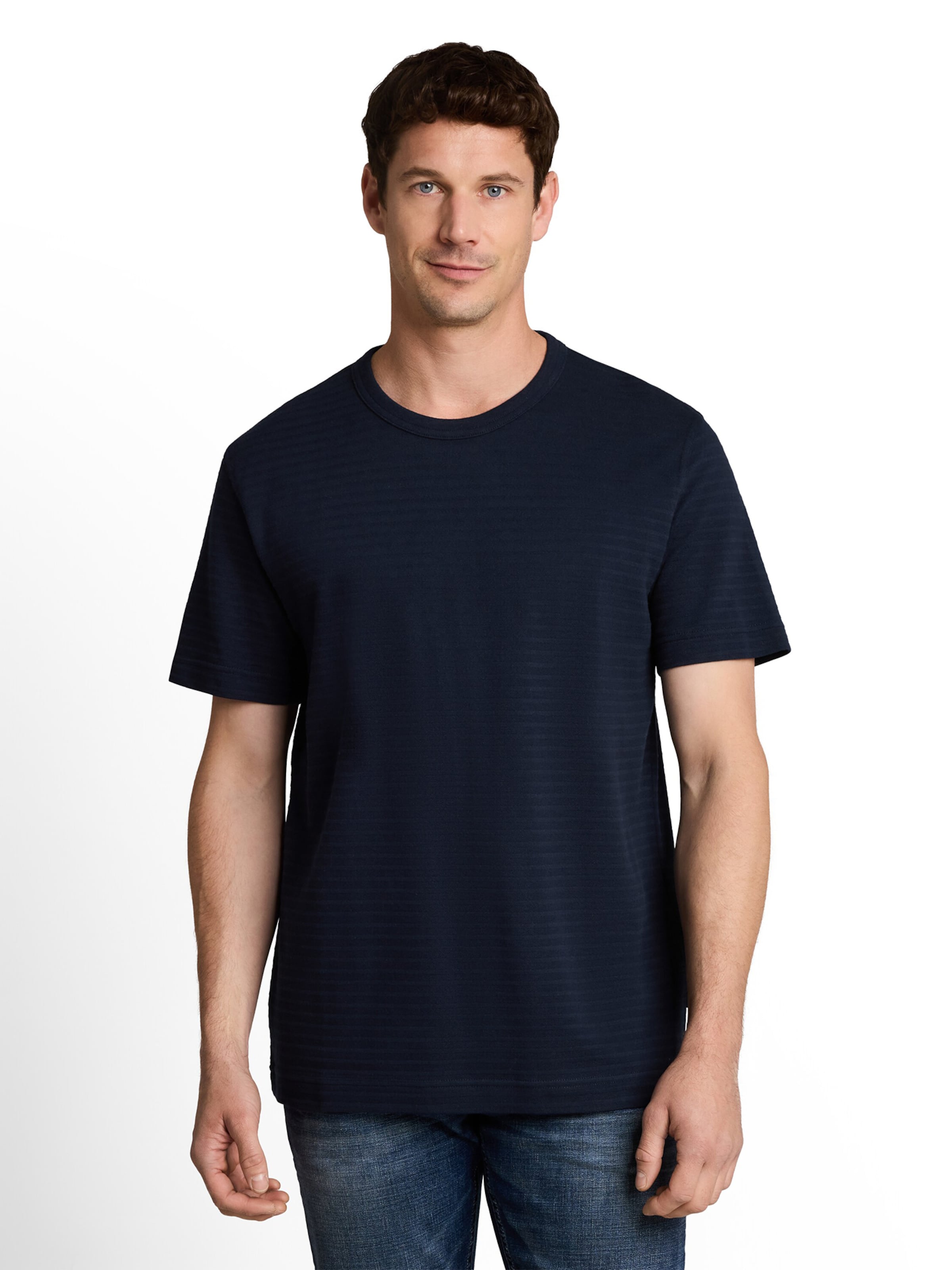 TOM TAILOR Shirt in Blue: front