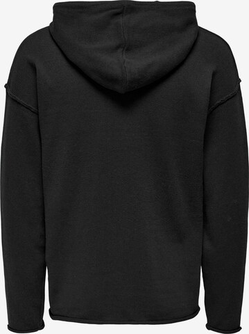 Only & Sons Sweater 'KASEY' in Black