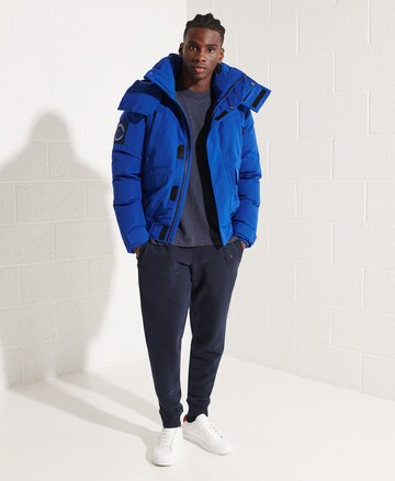 Superdry Between-Season Jacket 'Everest' in Blue