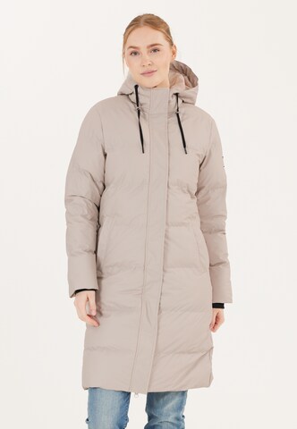 Weather Report Outdoor Coat 'Audrey' in Beige: front