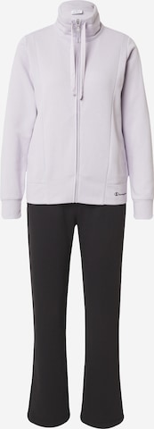 Champion Authentic Athletic Apparel Strój treningowy w kolorze fioletowy: przód