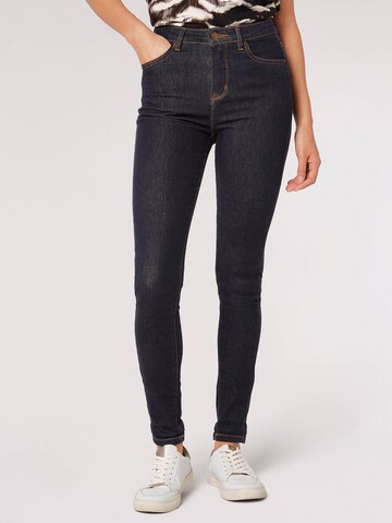 Apricot Skinny Jeans in Blauw: voorkant