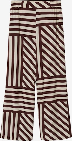 MANGO Pants 'POEMS' in Brown: front