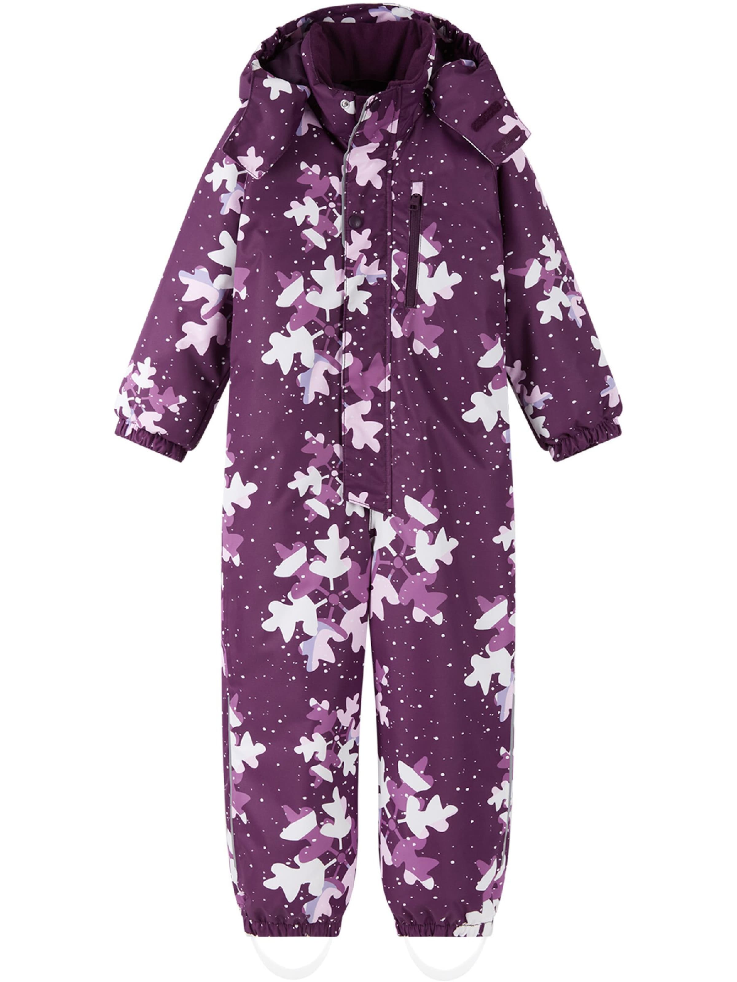 Reima Overall 'Polut' in Lila: voorkant